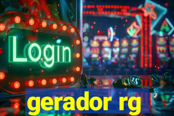 gerador rg